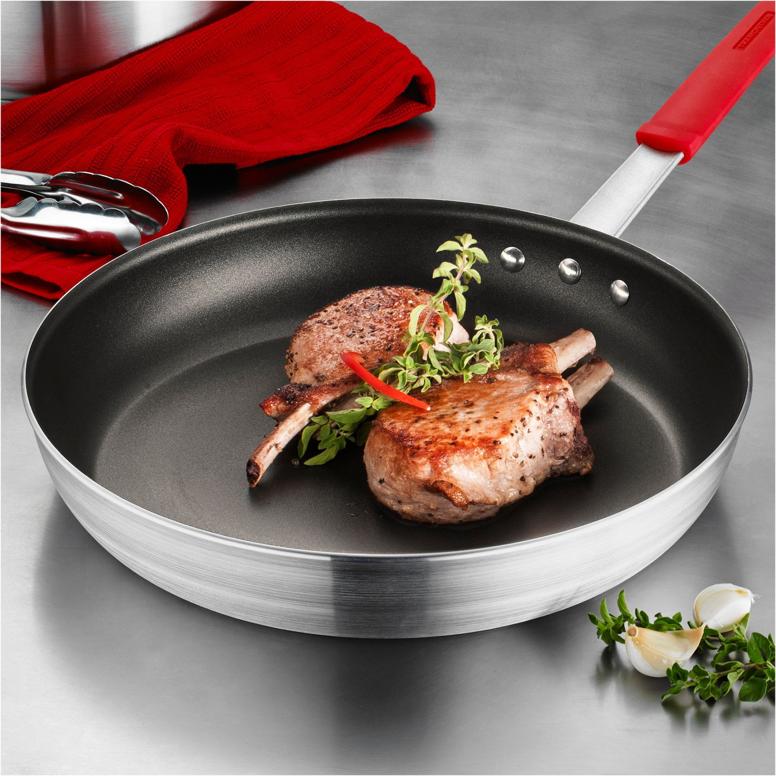 Tramontina Commercial 8" Non-Stick Restaurant Fry Pan - Image 2