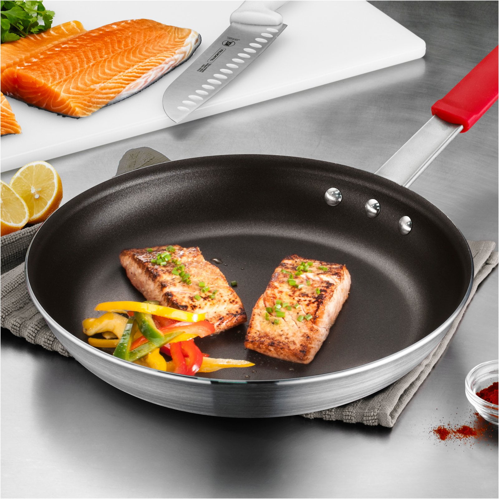 Tramontina Commercial 8" Non-Stick Restaurant Fry Pan - Image 4
