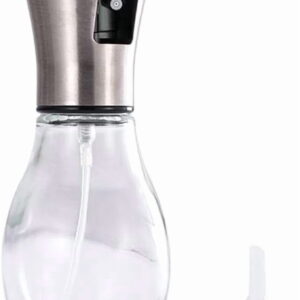 Edible oil sprayer, olive oil sprayer, air fryer sprayer, rapeseed vinegar, vegetable oil, portable mini bottle kitchen gadget, for barbecue/frying pan/salad/baking (Cone)