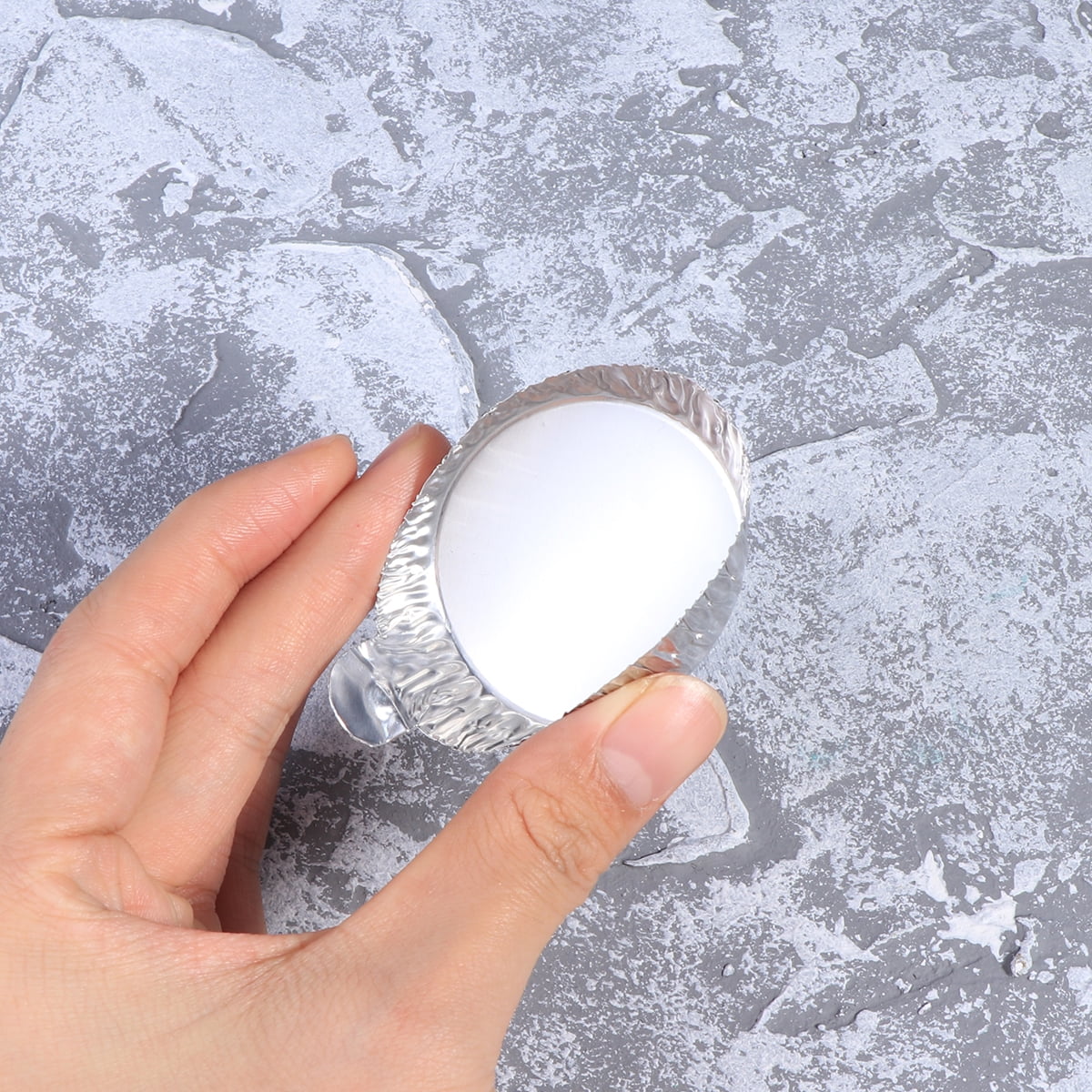 3-Pack Aluminum Weighing Boats with 10 Weighing Dishes for Laboratory and Office Use - Image 2