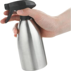 Stainless Steel Olive Oil Sprayer Bottle, 17 Oz/500ml Sauce Vinegar Sprayer Dispenser, Water Sprayer Bottle,Kitchenware Tools for Cooking, Frying, BBQ and Grilling$$Home Decor, Kitchen, & Other