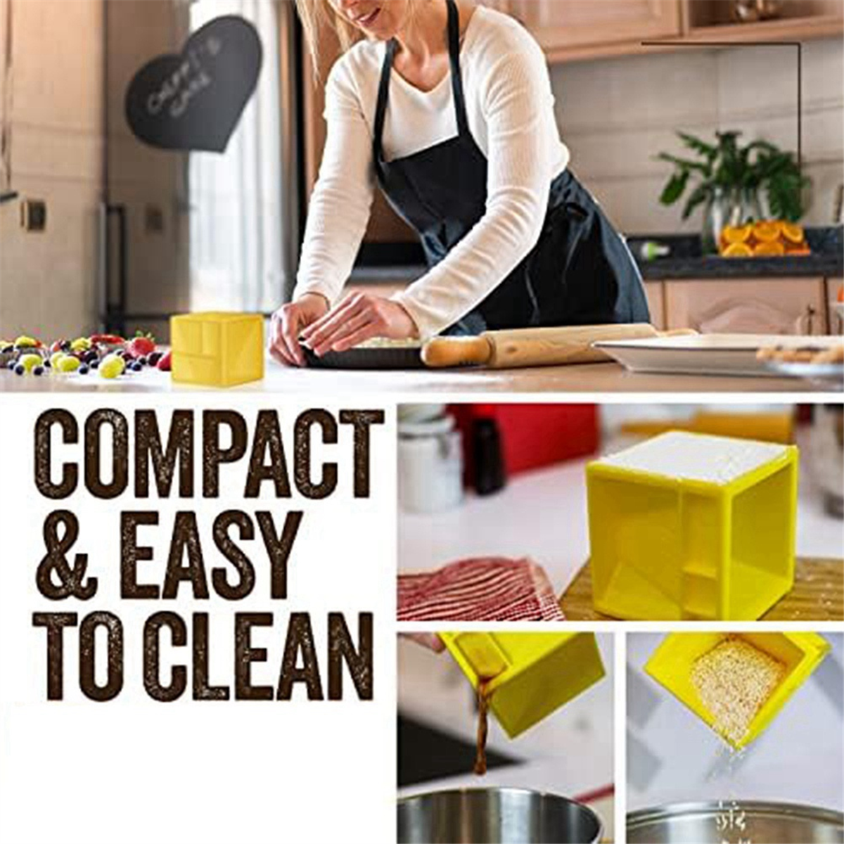 Cooking Measuring Cups, Dishwasher Safe Measuring Cup, Measure Spoons, Measuring Spoon Plastic - Image 5