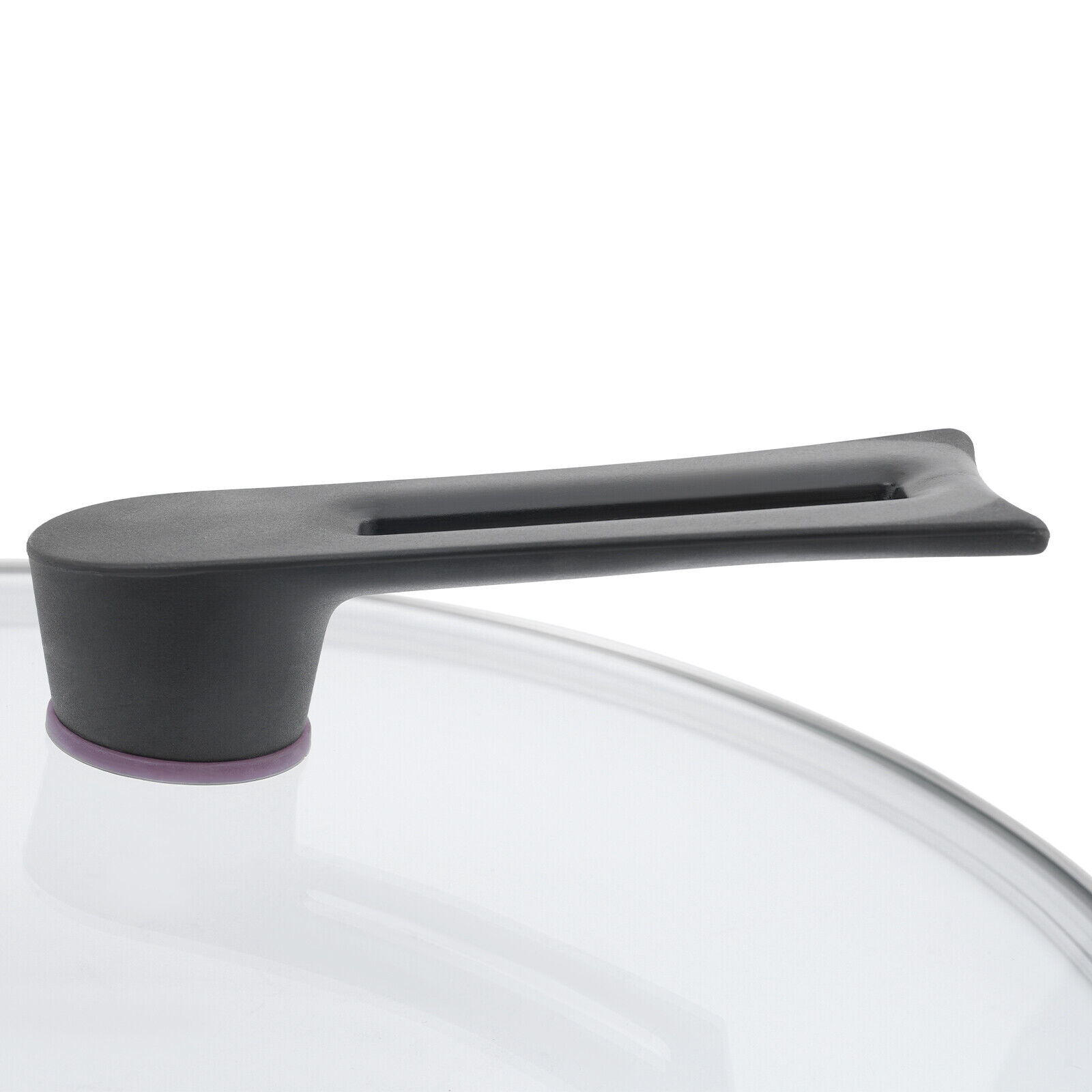 SUS316 Stainless Steel Honeycomb Wok - 14.2" Non-Stick Frying Pan with Tempered Glass Lid, Silver/Black - Image 13