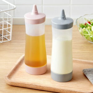 Unbranded Glass Oil and Vinegar Dispensing Bottle with Pressurized Spritzer