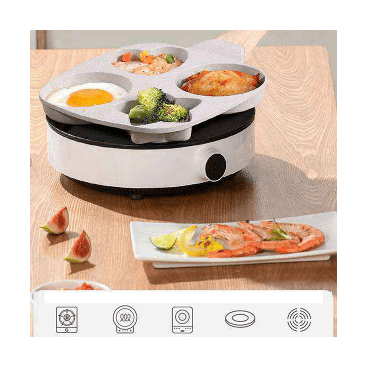 Frying Pot Pan Thickened Omelet Pan Non-Stick Egg Pancake Steak Pan Cooking Egg Ham Pans Breakfast Maker Cookware - Image 3