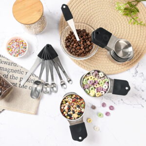 Pro Magnetic Measuring Cups & Spoons Set 15