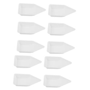 10pcs Weighing Boat Square Tray Small Containers Weighing Dish Weight Boat Lab Weight Bottle