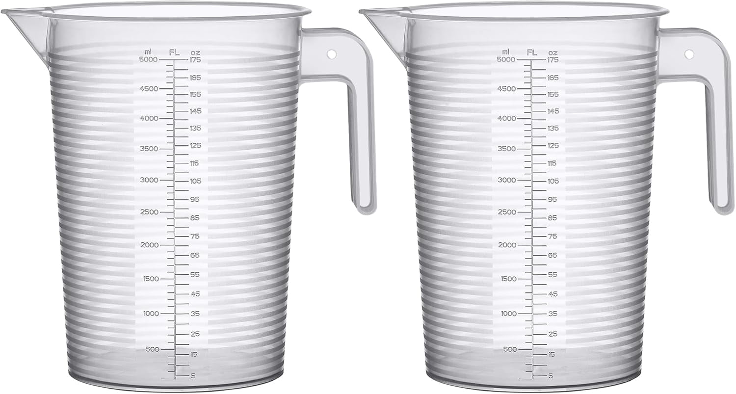 - Michelle 128-Ounce (1-Gallon, 4-Quart) Plastic Measuring Pitcher (2-Pack) - Image 6