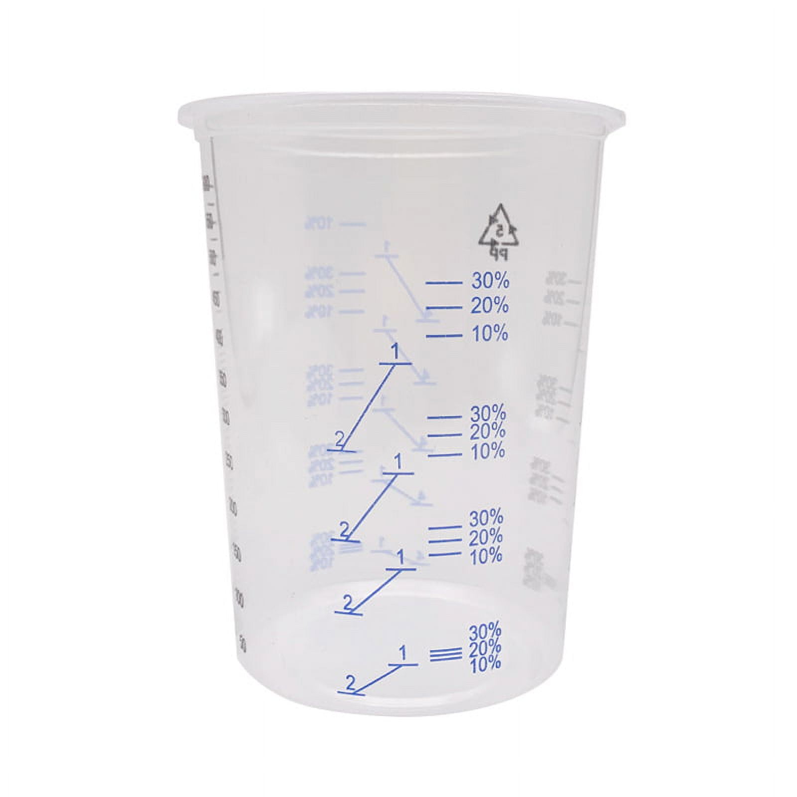 20Pcs Plastic Disposable Paint Mixing Cup Measurements Cups for Resin Epoxy Pour 600ML - Image 6