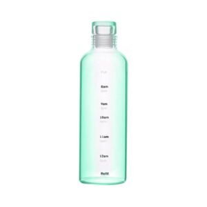 750ml Timed Measuring Cup, Transparent Plastic Water Bottle, Leakproof Car Cup, Portable Clear Drinking Cup, Concise Liquid Measurement Cup