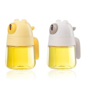 2PCS Food Grade Oil Dispenser Glass Cooking Oil Sprayer for Kitchen Cooking Frying Grilling