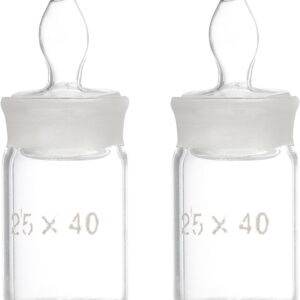 2026 Weighing Bottle Pycnometer Bottle Chemistry Specific Gravity Scientific Glass Beaker Pycnometer Flask Glass Measuring Stopper Seal