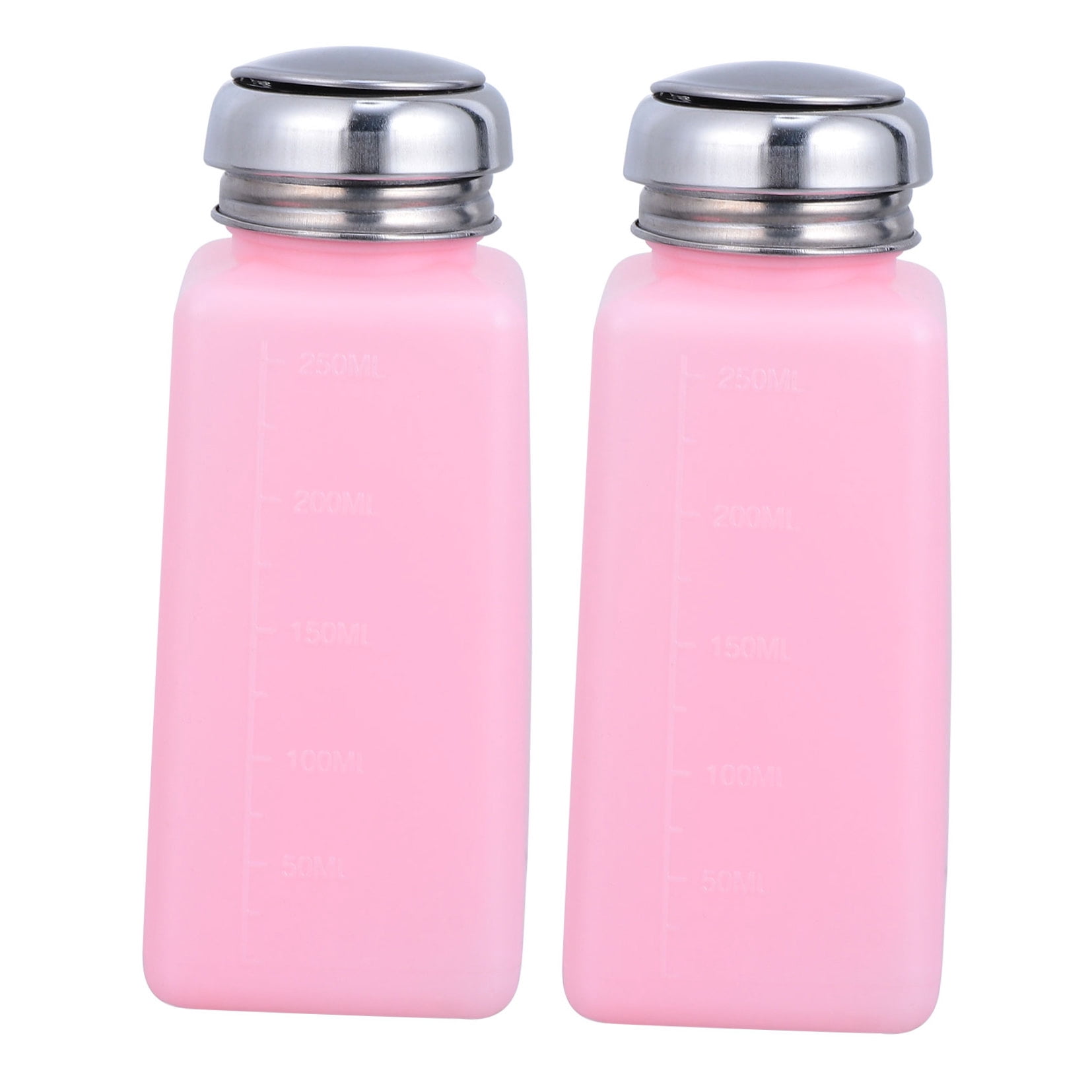 unbranded 2 Pcs Alcohol Jug Oil Spray Bottle Polish Remover Pump Liquid Pink - Image 5