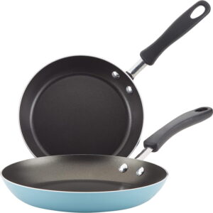 DiamondMax Nonstick Frying Pans Set, Dishwasher Safe, 8.25 Inch and 10 Inch,