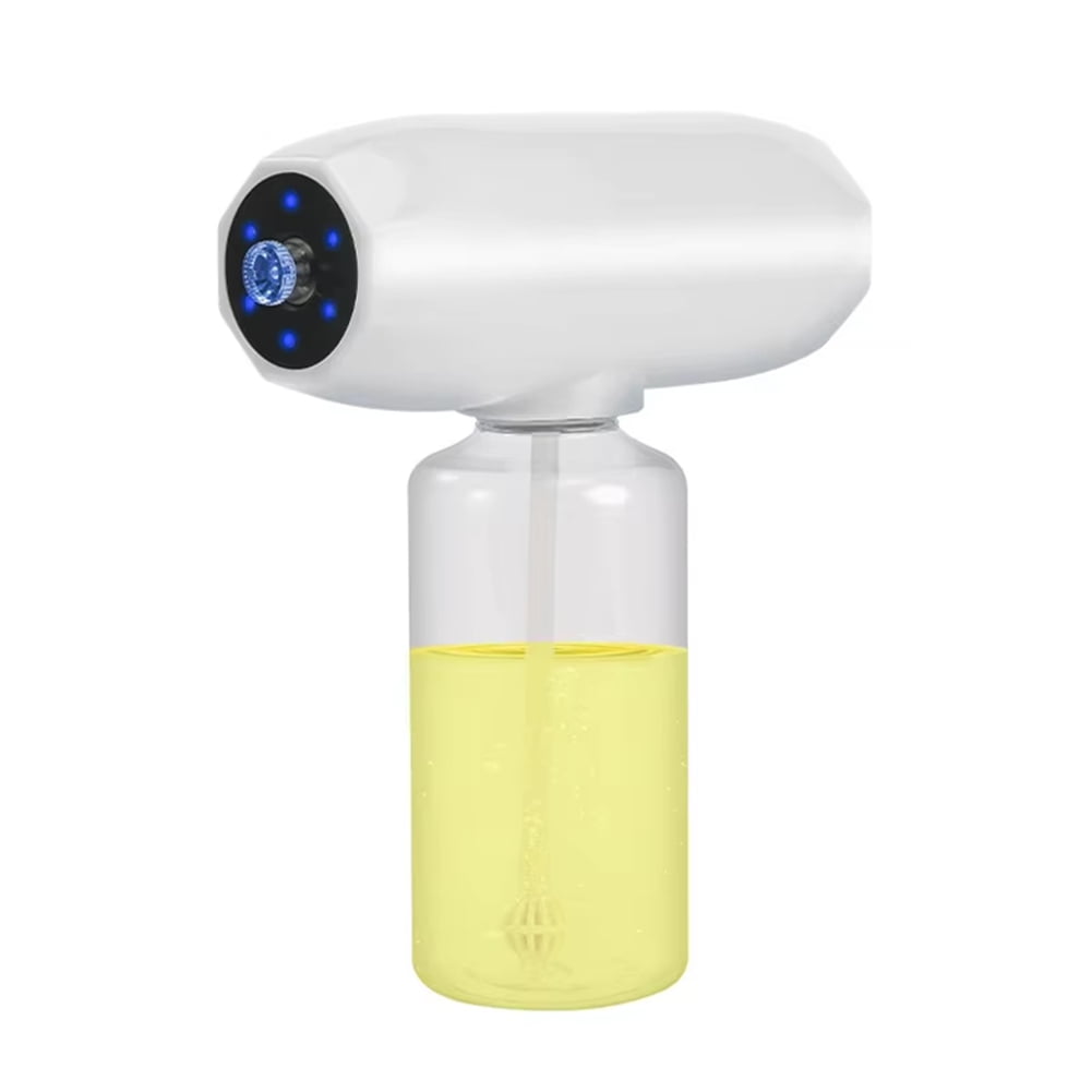 Electric Oil Sprayers Bottle 300Ml Cooking Oil Dispensers Olive Oil Butters Sprayers for Kitchen Bbq Salad,1 x Oil Sprayers 1 x charging cable,White