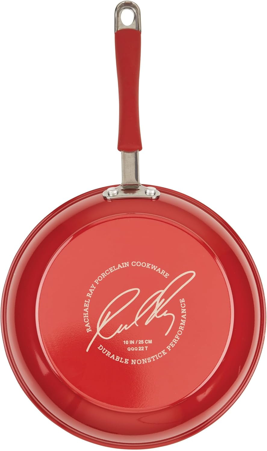Cucina Nonstick Frying Pan Set - 9.25 and 11 Inch, Cranberry Red - Image 10