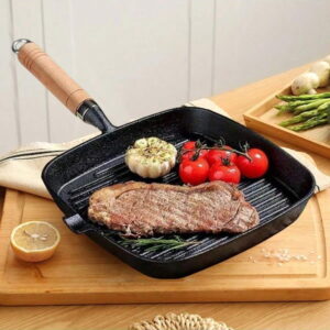 3-In-1 Non-Stick Multifunctional Baking Tray - Large Square Frying Pan For Indoor Outdoor Barbecue Breakfast